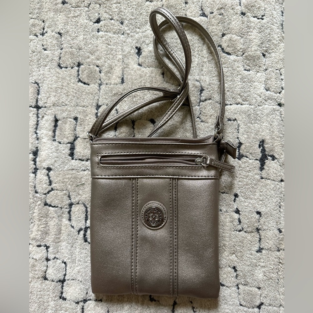 Faux leather bag